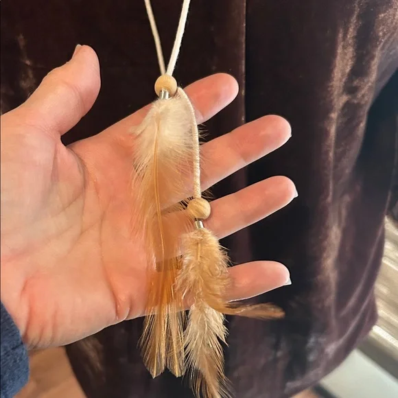 Luxurious Velvet Women's Blouse in Rich Brown - Picture 4 of 10